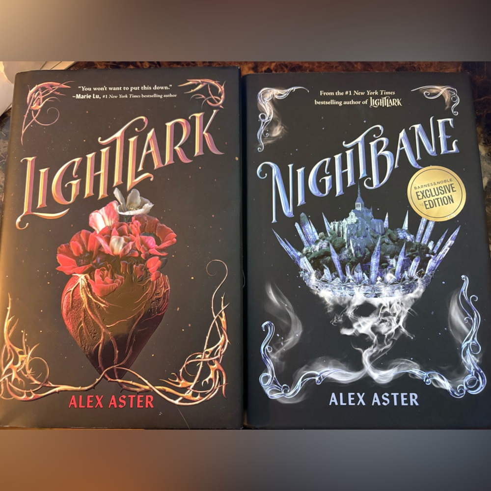 Lightlark + Nightbane ( BARNES AND NOBEL EXCLUSIVE ) hard cover Book bundle